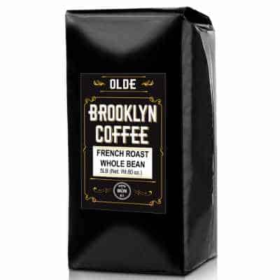 Olde Brooklyn Coffee FRENCH ROAST Whole Bean Coffee - DARK ROAST