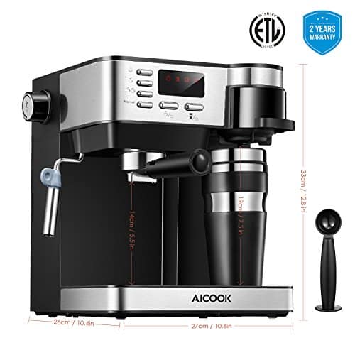 AICOOK Espresso and Coffee Machine - Image 7