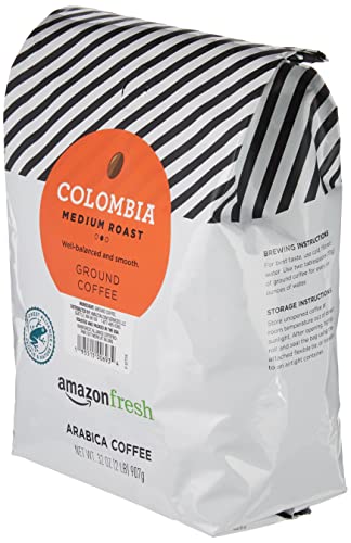 AmazonFresh Colombia Ground Coffee, Medium Roast, 32 Ounce - Image 2