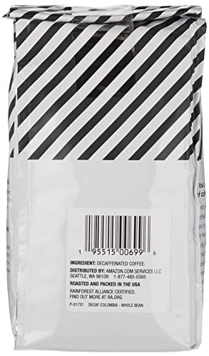 AmazonFresh Decaf Colombia Whole Bean Coffee, Medium Roast, 12 Ounce - Image 4