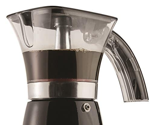 Brentwood Electric Moka Pot Espresso Machine, 6-Cup, Black - Image 2