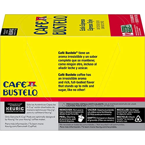 Café Bustelo Espresso Style Dark Roast Coffee, 72 Keurig K-Cup Pods - Image 3