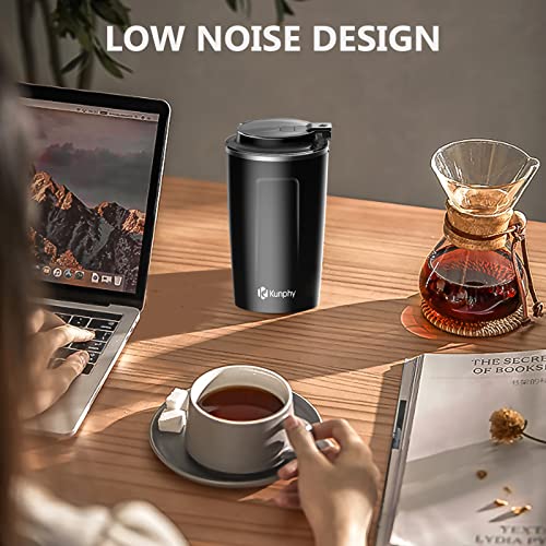 Coffee Grinder, Electric Coffee Grinder, Spice Grinder Electric, One-Touch Operation Coffee Bean Grinder for Herbs Spices and More, with Cleaner Brush and 304 Stainless Steel Blade - Image 5