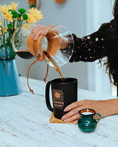 Copper Moon Whole Bean Coffee, Dark Roast, Sumatra Blend, 2 Lb - Image 4