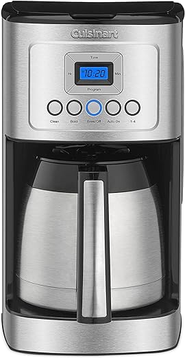Cuisinart Stainless Steel Coffee Maker, 12-Cup Thermal, Silver