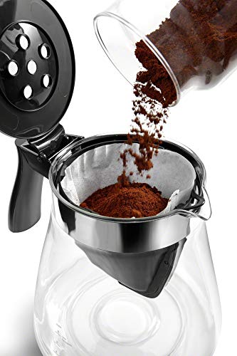 De'Longhi 3-in-1 Specialty Coffee Brewer, IcedCoffee Maker (Bold Cold Brew), Gourmet Pour Over, Premium Drip, SCA GoldenCup Certified, Glass Carafe, 8-Cup, ICM17270 - Image 4
