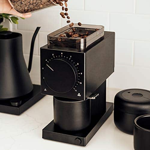 Fellow Ode Brew Grinder - Burr Coffee Grinder Electric - Coffee Bean Grinder with 31 Settings for Drip, French Press & Cold Brew - Small Footprint Electric Grinder - Matte Black - Image 5