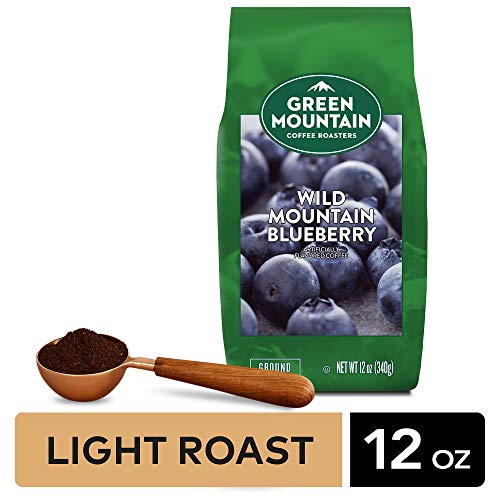 Green Mountain Coffee Roasters Wild Mountain Blueberry, Ground Coffee, Flavored Light Roast, Bagged 12 Oz, 1 Count - Image 2