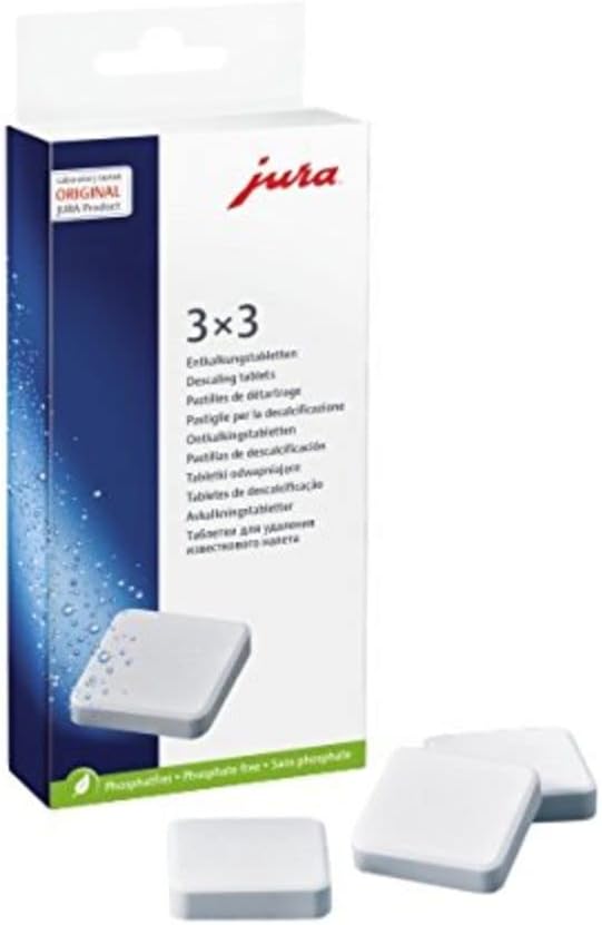 Jura 66281 Decalcifying/Descaling Tablets, 0.6 Oz (Pack of 9)