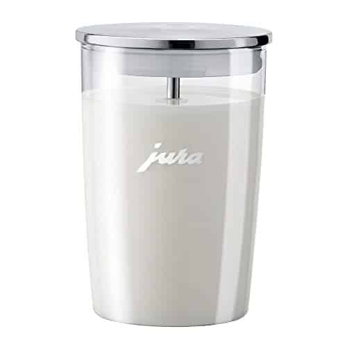 Jura E6 Automatic Coffee Center (Platinum) Bundle with Glass Milk Container, Frothing Pitcher, Espresso Cup and Saucer (2-Pack), Whole Bean Coffee, and Smart Filter Cartridge (7... - Image 3