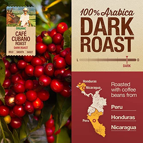 Mayorga Organics Café Cubano, Dark Roast Whole Bean Coffee, 2lbs Bag, Specialty-Grade, 100% USDA Organic, Non-GMO Verified, Direct Trade, Kosher - Image 4