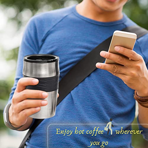 Mixpresso 2-In-1 Single Cup Coffee Maker & 14oz Travel Mug Combo | Portable & Lightweight Personal Drip Coffee Brewer & Tumbler Advanced Auto Shut Off Function & Reusable... - Image 6
