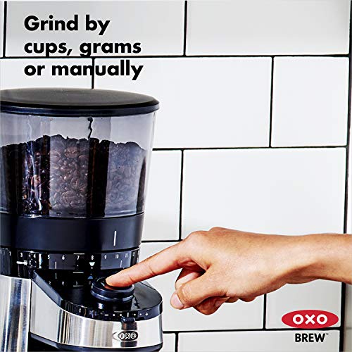 OXO Brew Conical Burr Coffee Grinder with Scale - Image 3