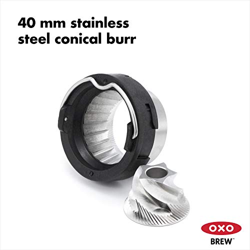 OXO Brew Conical Burr Coffee Grinder with Scale - Image 5
