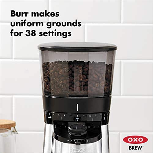 OXO Brew Conical Burr Coffee Grinder with Scale - Image 6