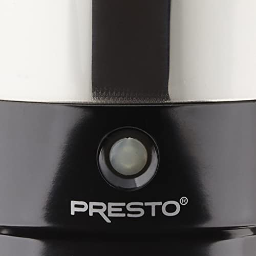 Presto 02811 12-Cup Stainless Steel Coffee Maker, 9.7"D x 13.1"W x 6.2"H - Image 5