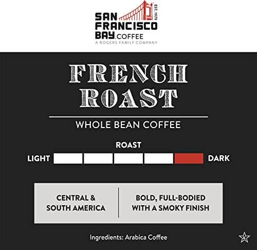 San Francisco Bay Whole Bean Coffee - French Roast (2lb Bag), Dark Roast - Image 3