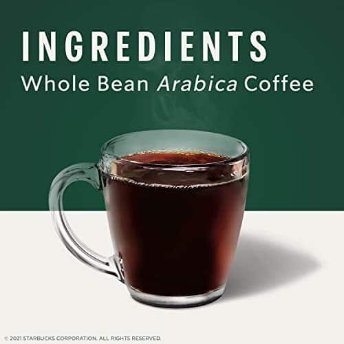 Starbucks Medium Roast Whole Bean Coffee — Pike Place — 100% Arabica — 1 bag (28 oz) - Image 4