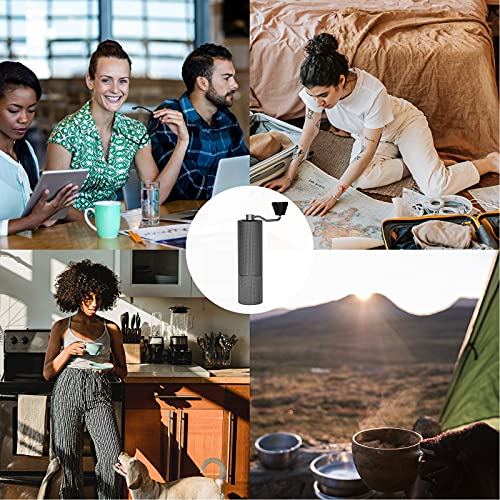 TIMEMORE Chestnut C2 MAX Manual Coffee Grinder with Adjustable Coarseness, Capacity 30g with CNC Stainless Steel Conical Burr, Pour Over Coffee for Hand Grinder Gift of Office... - Image 6