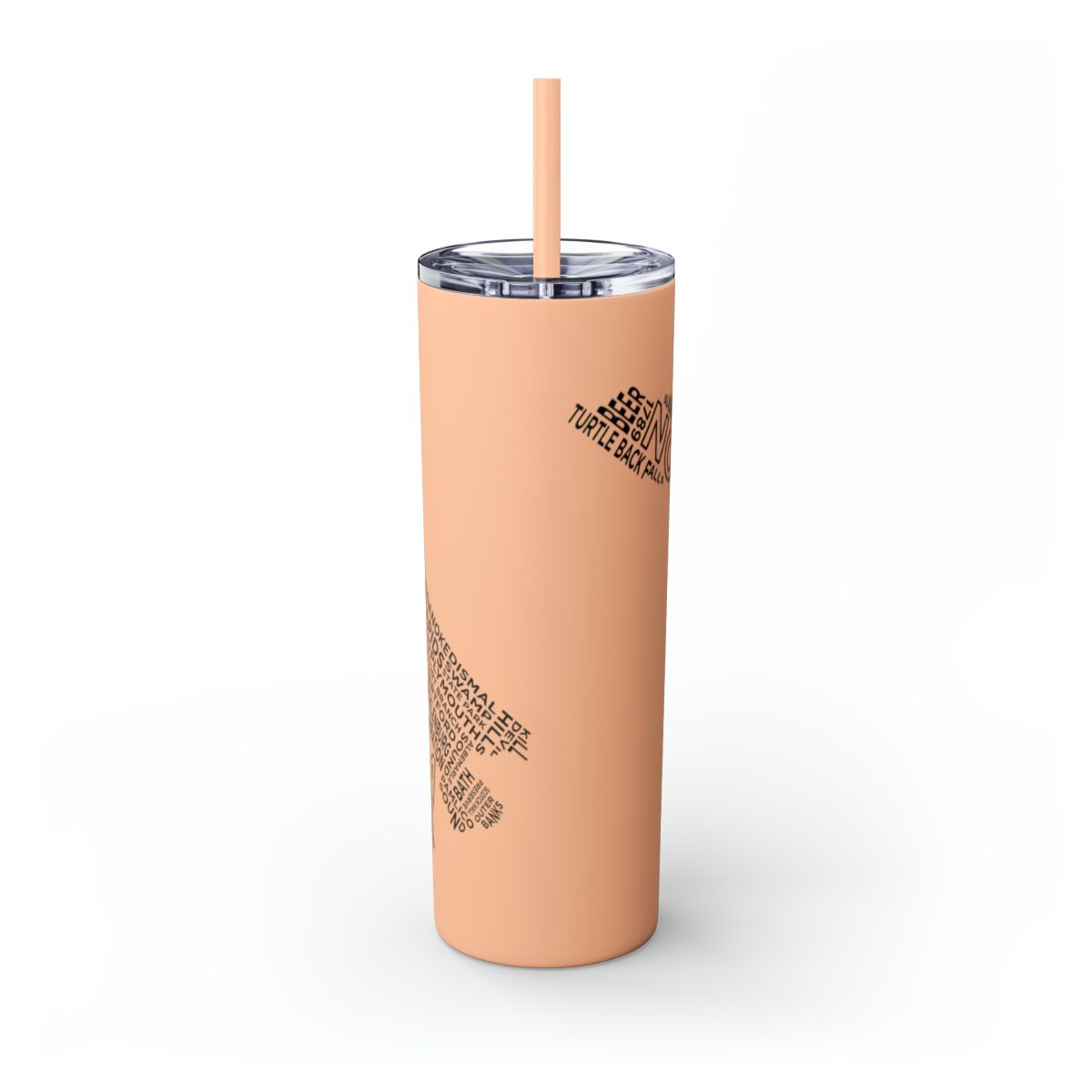 Carolina Blue Skies - 20oz Stainless Steel Iced Coffee Tumbler with Straw | Insulated Travel Cup, Hot & Cold Beverages - AboveAverageCoffee.com (State & Local Pride Collection) - Image 13