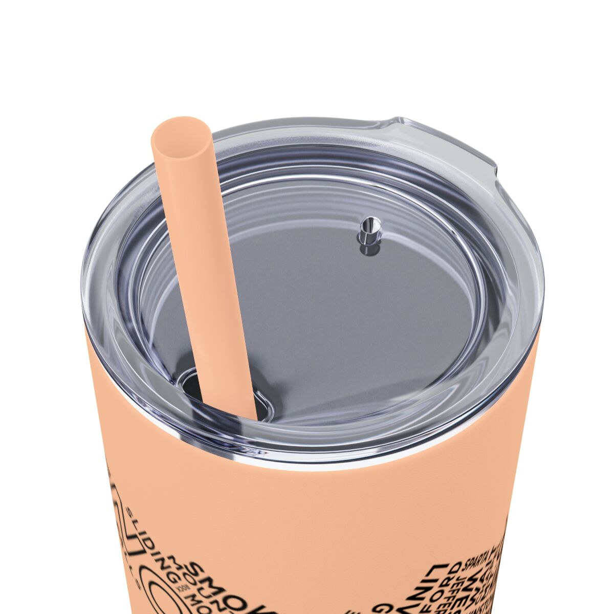 Carolina Blue Skies - 20oz Stainless Steel Iced Coffee Tumbler with Straw | Insulated Travel Cup, Hot & Cold Beverages - AboveAverageCoffee.com (State & Local Pride Collection) - Image 16