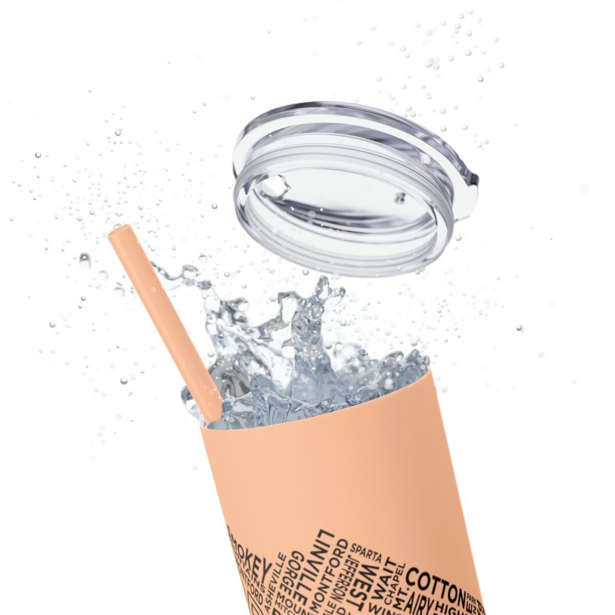 Carolina Blue Skies - 20oz Stainless Steel Iced Coffee Tumbler with Straw | Insulated Travel Cup, Hot & Cold Beverages - AboveAverageCoffee.com (State & Local Pride Collection) - Image 17