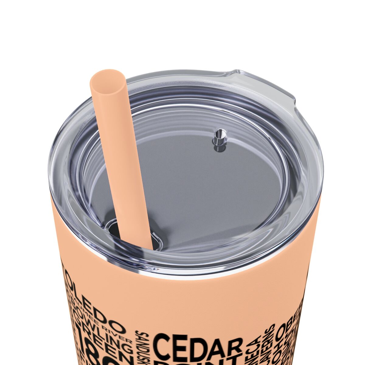 Ohio Spirit - 20oz Stainless Steel Iced Coffee Tumbler with Straw | Insulated Travel Cup, Hot & Cold Beverages - AboveAverageCoffee.com (State & Local Pride Collection) - Image 16