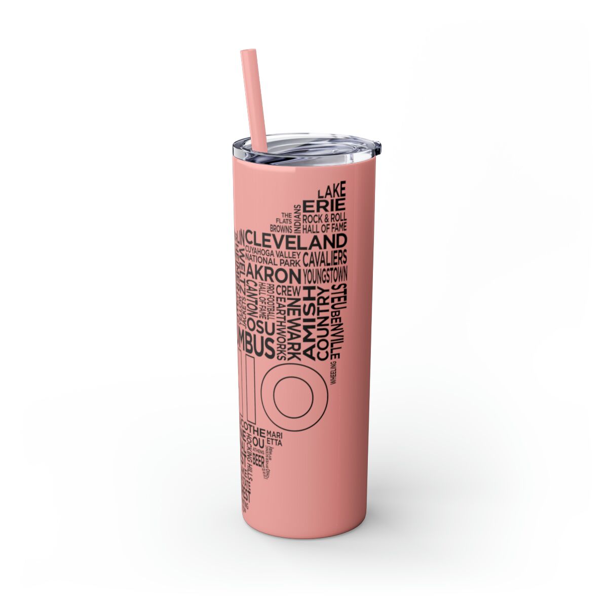 Ohio Spirit - 20oz Stainless Steel Iced Coffee Tumbler with Straw | Insulated Travel Cup, Hot & Cold Beverages - AboveAverageCoffee.com (State & Local Pride Collection) - Image 23