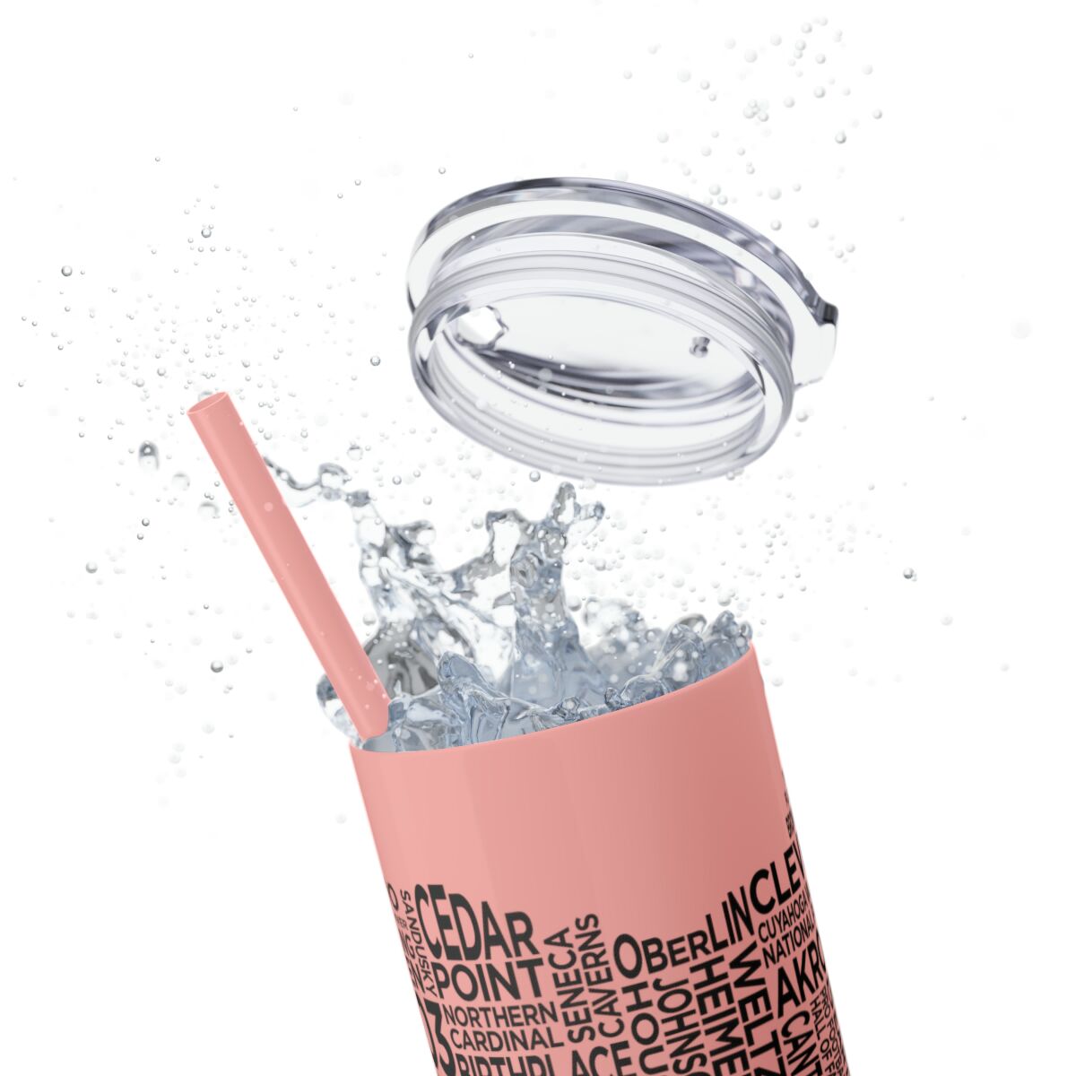 Ohio Spirit - 20oz Stainless Steel Iced Coffee Tumbler with Straw | Insulated Travel Cup, Hot & Cold Beverages - AboveAverageCoffee.com (State & Local Pride Collection) - Image 26