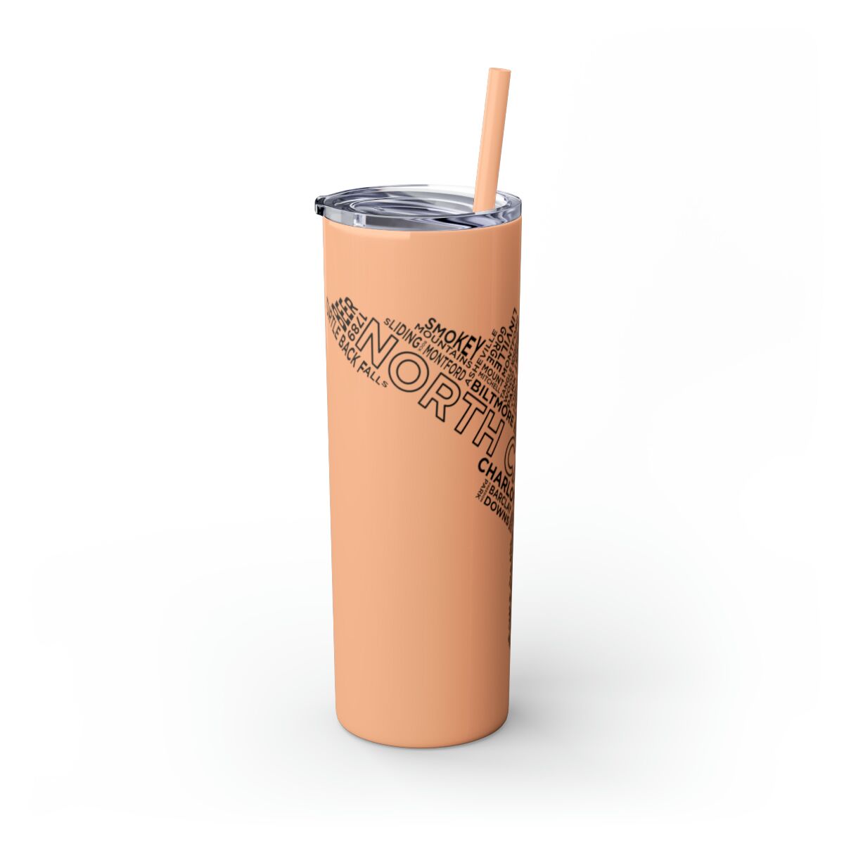Carolina Blue Skies - 20oz Stainless Steel Iced Coffee Tumbler with Straw | Insulated Travel Cup, Hot & Cold Beverages - AboveAverageCoffee.com (State & Local Pride Collection) - Image 30