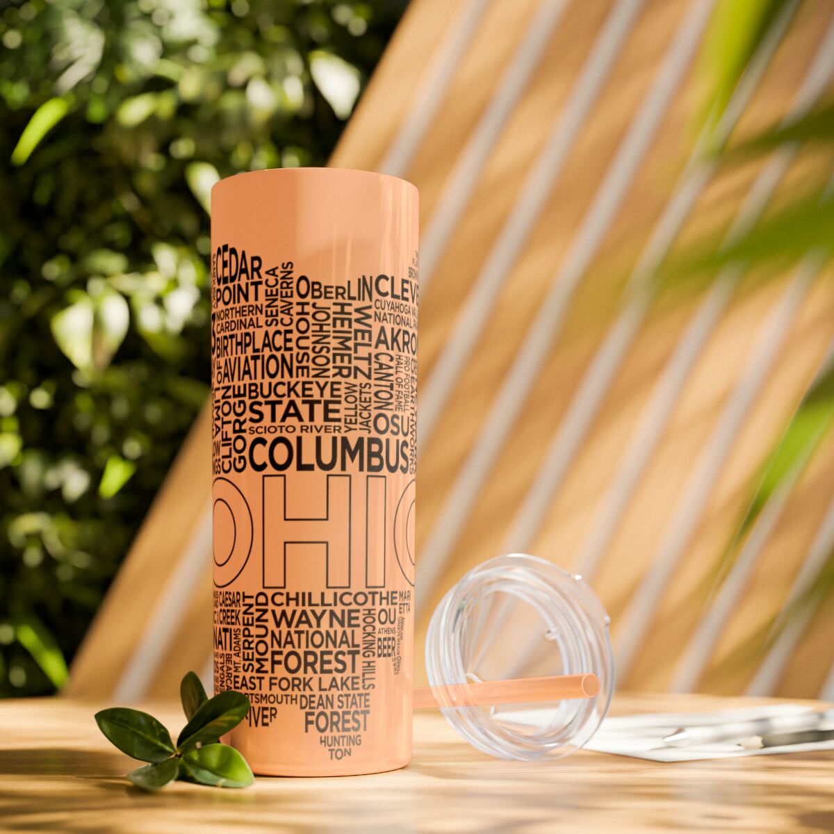 Ohio Spirit - 20oz Stainless Steel Iced Coffee Tumbler with Straw | Insulated Travel Cup, Hot & Cold Beverages - AboveAverageCoffee.com (State & Local Pride Collection) - Image 36