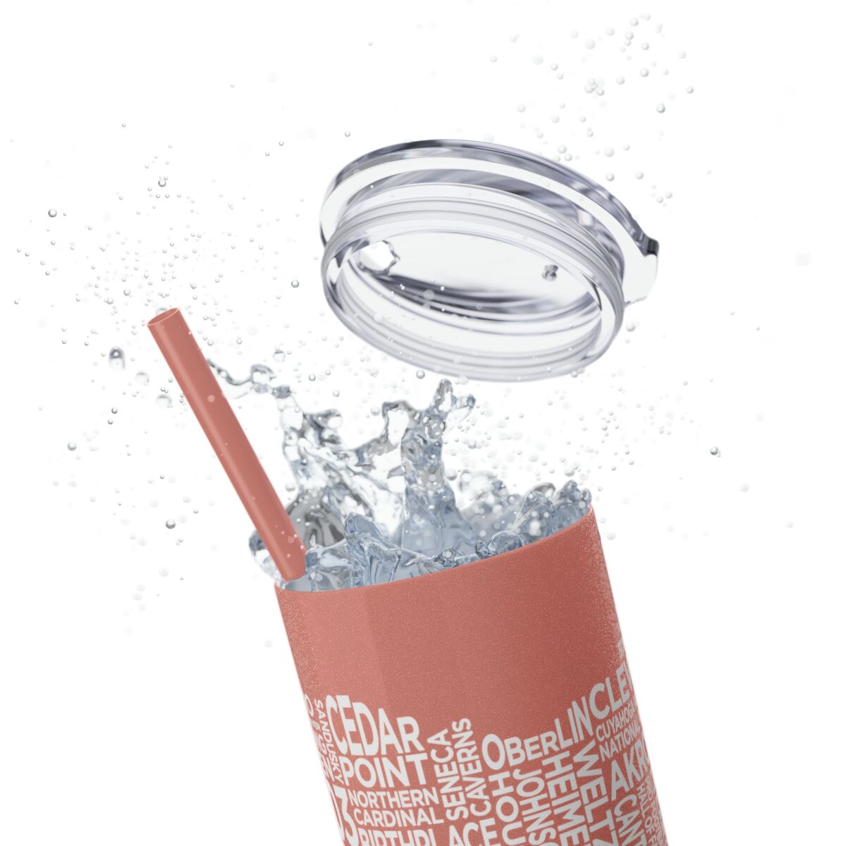Ohio Spirit - 20oz Stainless Steel Iced Coffee Tumbler with Straw | Insulated Travel Cup, Hot & Cold Beverages - AboveAverageCoffee.com (State & Local Pride Collection) - Image 44