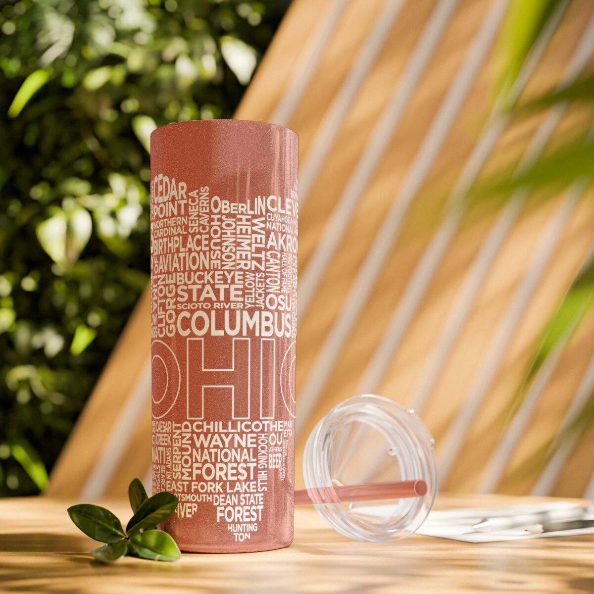 Ohio Spirit - 20oz Stainless Steel Iced Coffee Tumbler with Straw | Insulated Travel Cup, Hot & Cold Beverages - AboveAverageCoffee.com (State & Local Pride Collection) - Image 45