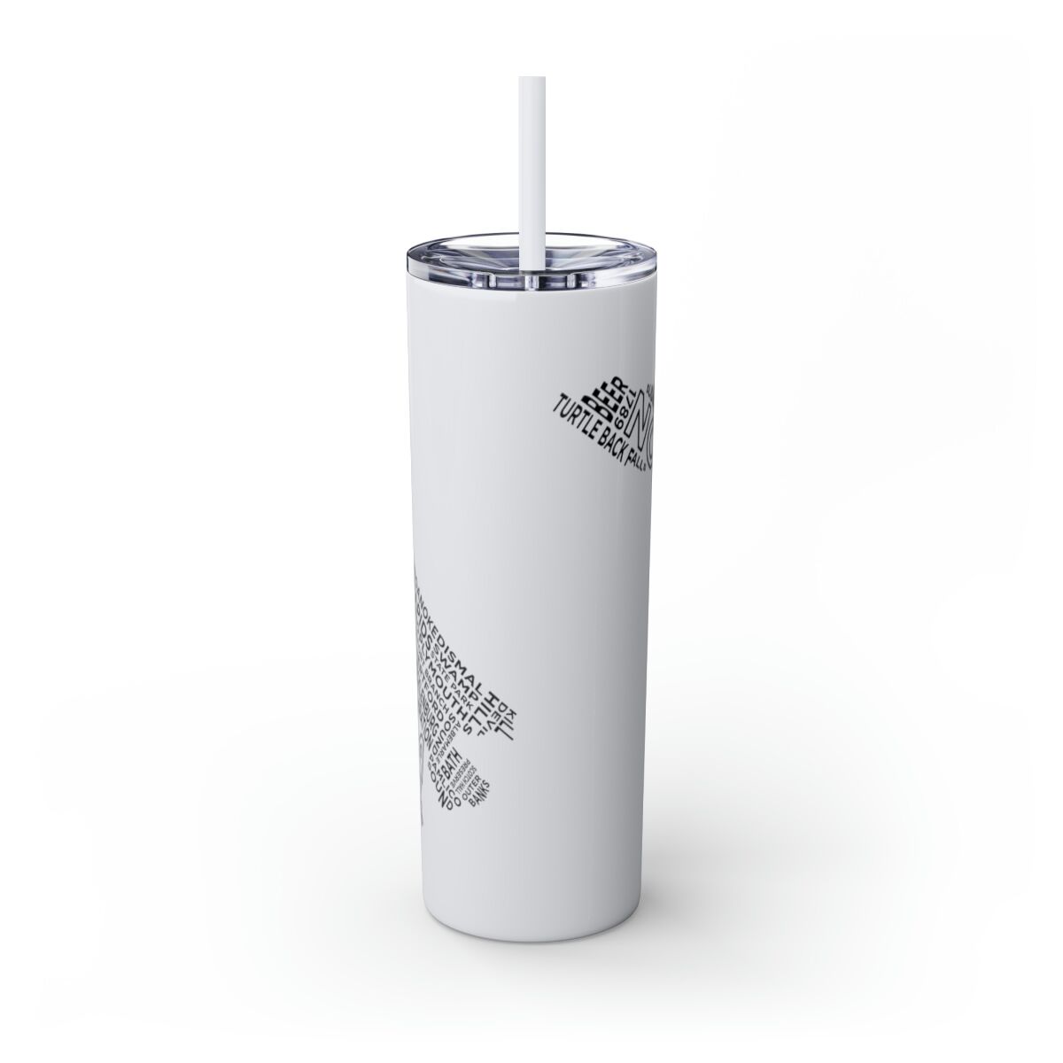 Carolina Blue Skies - 20oz Stainless Steel Iced Coffee Tumbler with Straw | Insulated Travel Cup, Hot & Cold Beverages - AboveAverageCoffee.com (State & Local Pride Collection) - Image 49