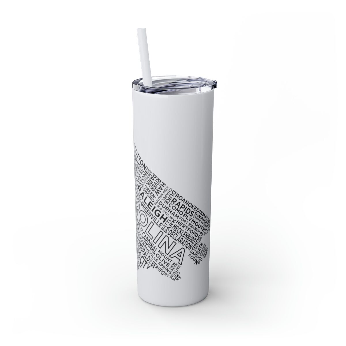 Carolina Blue Skies - 20oz Stainless Steel Iced Coffee Tumbler with Straw | Insulated Travel Cup, Hot & Cold Beverages - AboveAverageCoffee.com (State & Local Pride Collection) - Image 50