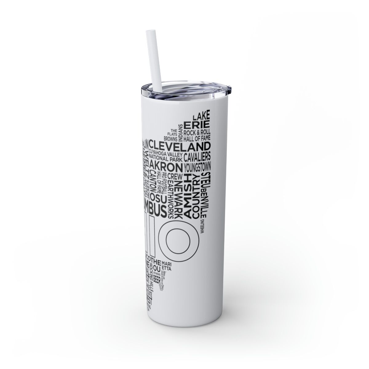 Ohio Spirit - 20oz Stainless Steel Iced Coffee Tumbler with Straw | Insulated Travel Cup, Hot & Cold Beverages - AboveAverageCoffee.com (State & Local Pride Collection) - Image 50