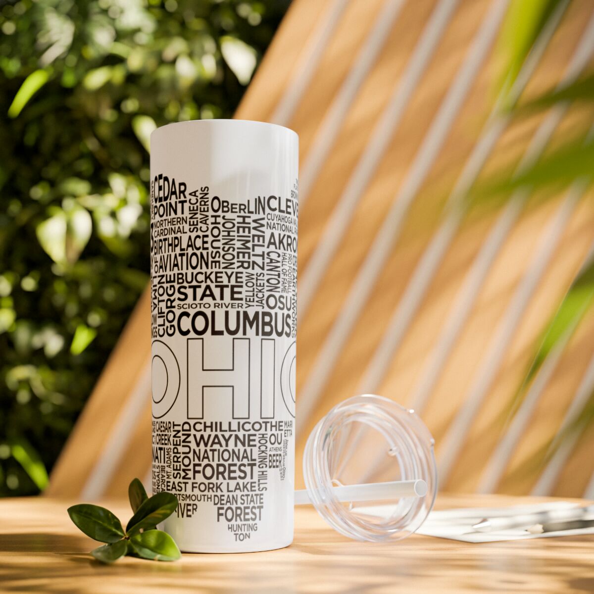 Ohio Spirit - 20oz Stainless Steel Iced Coffee Tumbler with Straw | Insulated Travel Cup, Hot & Cold Beverages - AboveAverageCoffee.com (State & Local Pride Collection) - Image 54