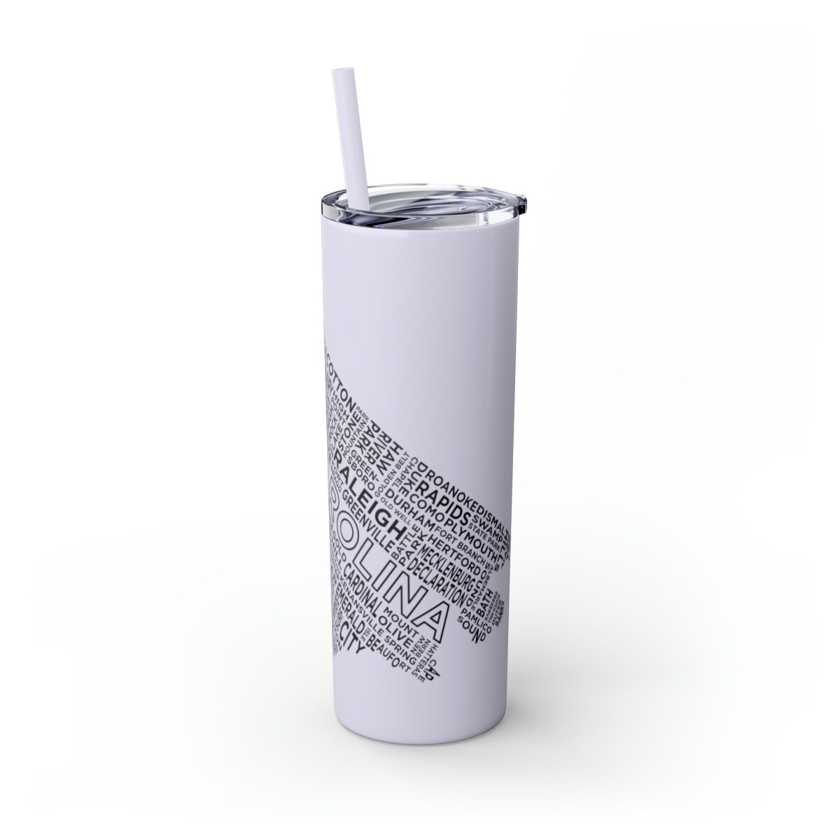 Carolina Blue Skies - 20oz Stainless Steel Iced Coffee Tumbler with Straw | Insulated Travel Cup, Hot & Cold Beverages - AboveAverageCoffee.com (State & Local Pride Collection) - Image 59