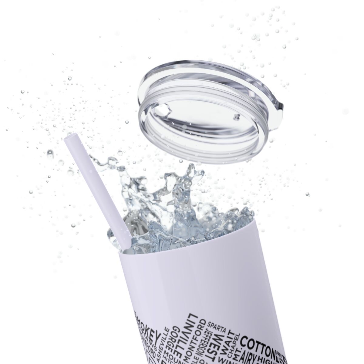 Carolina Blue Skies - 20oz Stainless Steel Iced Coffee Tumbler with Straw | Insulated Travel Cup, Hot & Cold Beverages - AboveAverageCoffee.com (State & Local Pride Collection) - Image 62