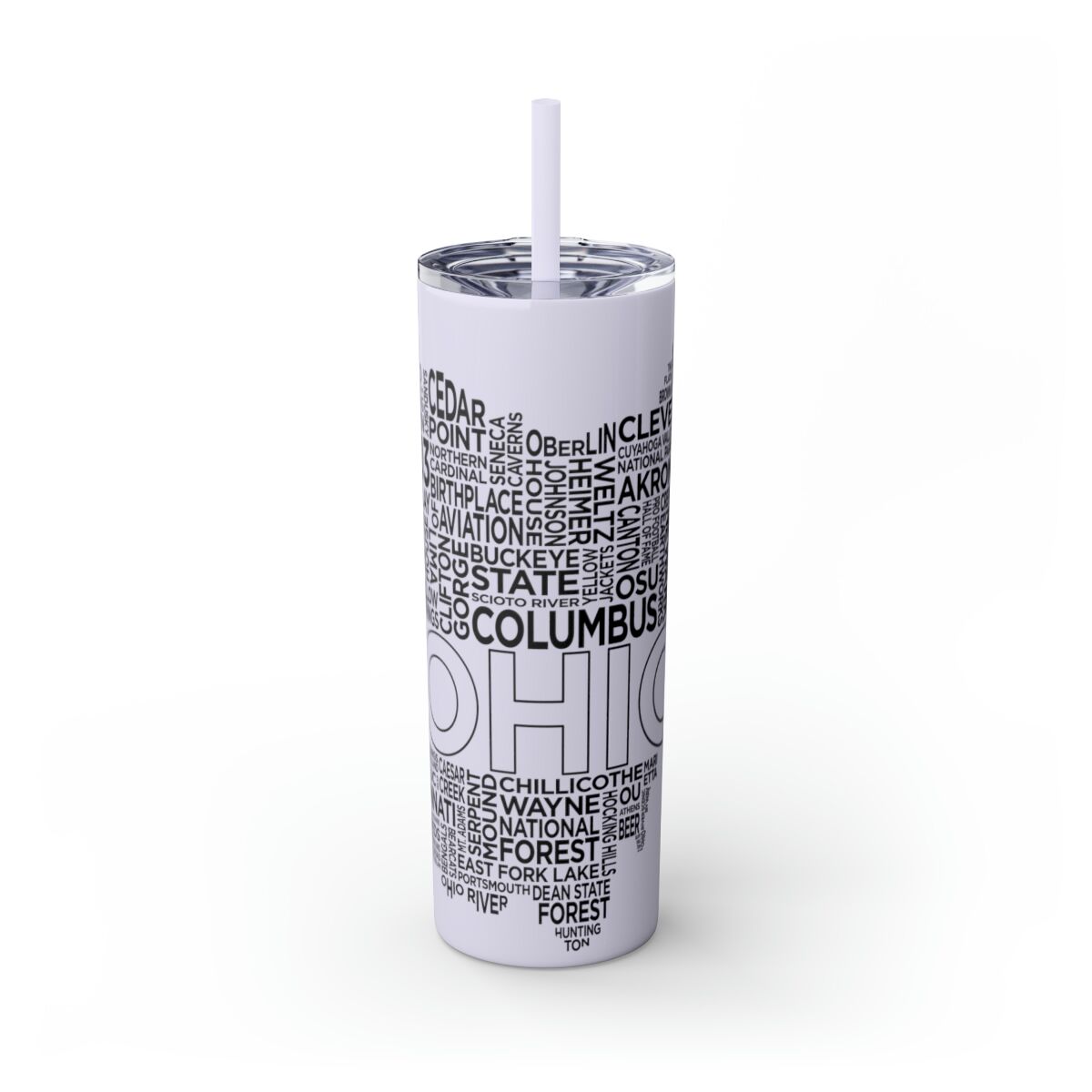 Ohio Spirit - 20oz Stainless Steel Iced Coffee Tumbler with Straw | Insulated Travel Cup, Hot & Cold Beverages - AboveAverageCoffee.com (State & Local Pride Collection) - Image 56