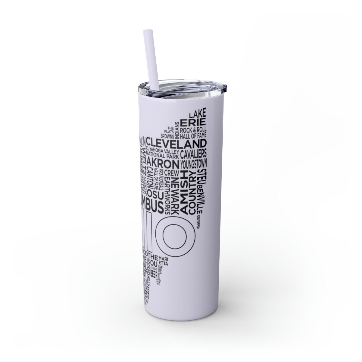 Ohio Spirit - 20oz Stainless Steel Iced Coffee Tumbler with Straw | Insulated Travel Cup, Hot & Cold Beverages - AboveAverageCoffee.com (State & Local Pride Collection) - Image 59