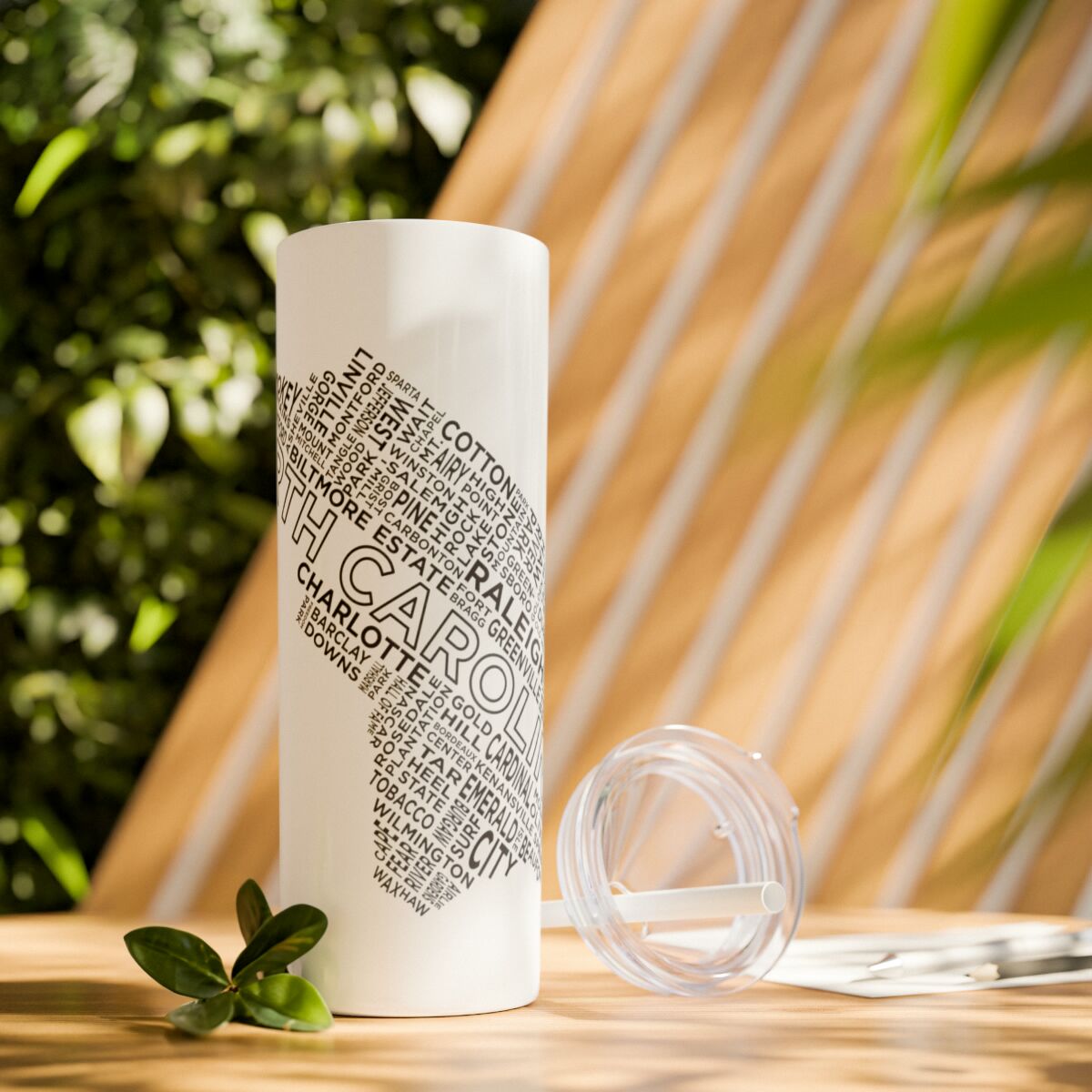 Carolina Blue Skies - 20oz Stainless Steel Iced Coffee Tumbler with Straw | Insulated Travel Cup, Hot & Cold Beverages - AboveAverageCoffee.com (State & Local Pride Collection) - Image 72