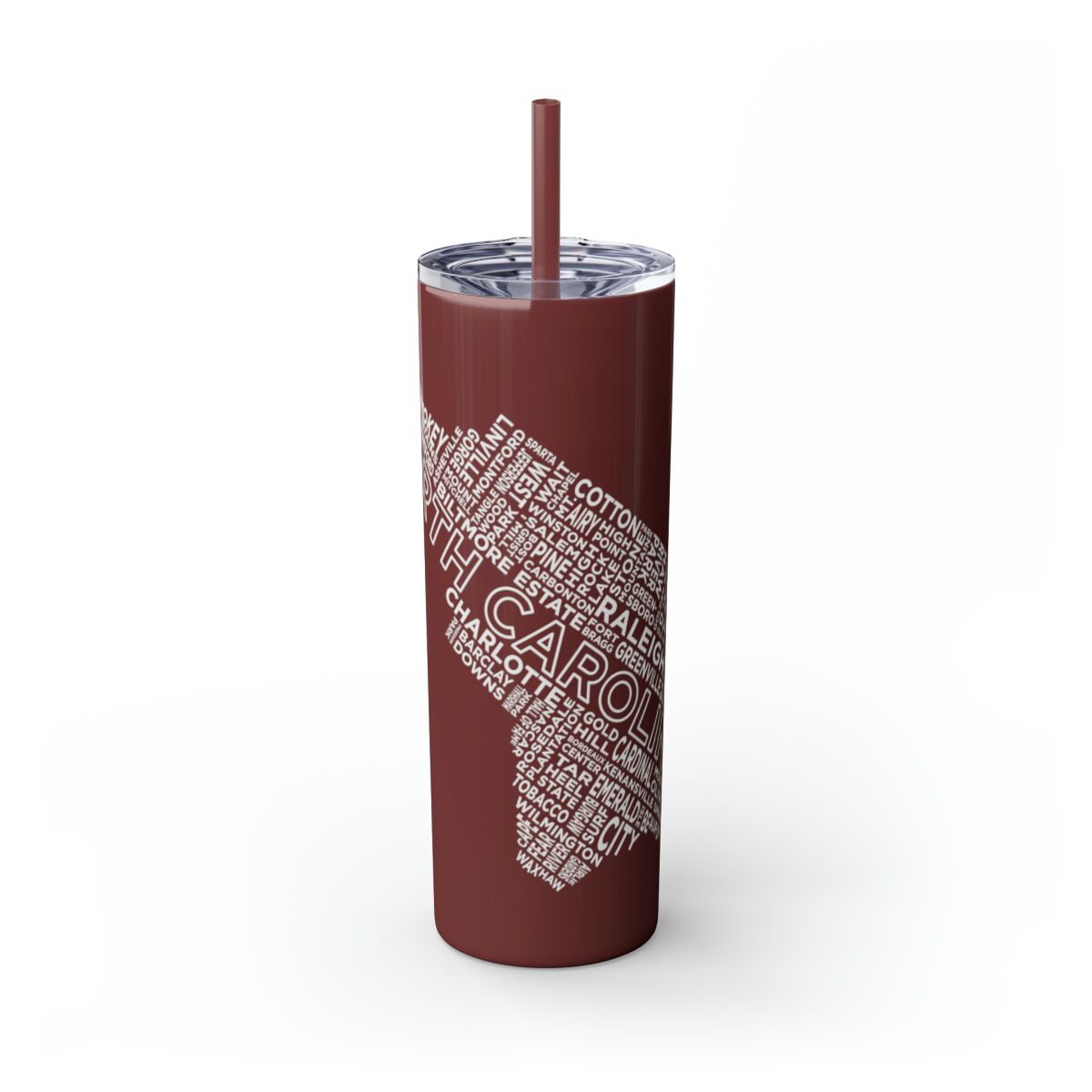 Carolina Blue Skies - 20oz Stainless Steel Iced Coffee Tumbler with Straw | Insulated Travel Cup, Hot & Cold Beverages - AboveAverageCoffee.com (State & Local Pride Collection) - Image 74