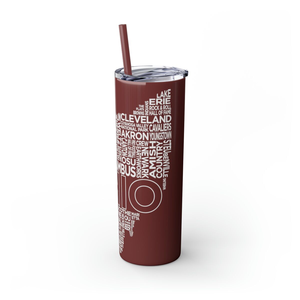 Ohio Spirit - 20oz Stainless Steel Iced Coffee Tumbler with Straw | Insulated Travel Cup, Hot & Cold Beverages - AboveAverageCoffee.com (State & Local Pride Collection) - Image 77