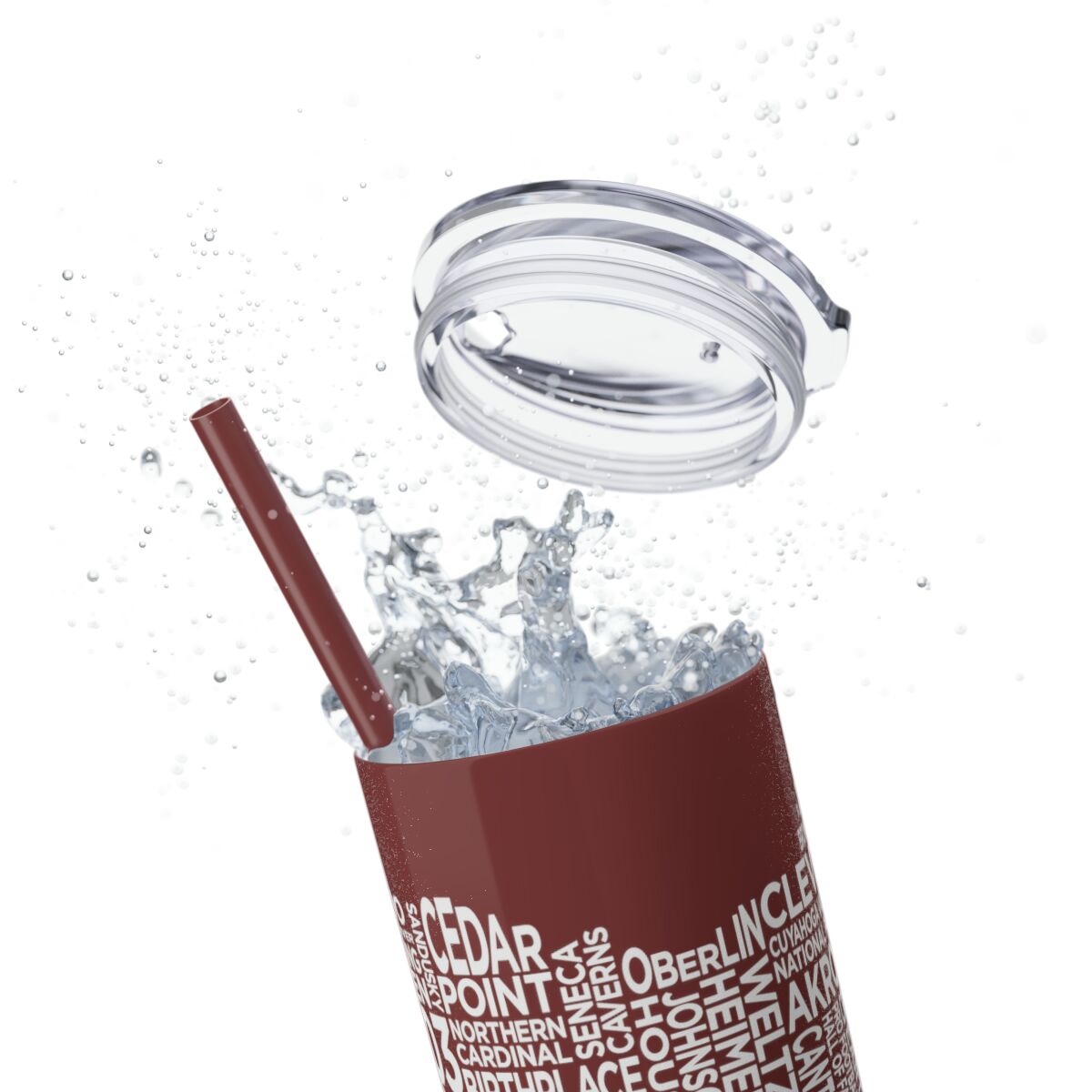Ohio Spirit - 20oz Stainless Steel Iced Coffee Tumbler with Straw | Insulated Travel Cup, Hot & Cold Beverages - AboveAverageCoffee.com (State & Local Pride Collection) - Image 80