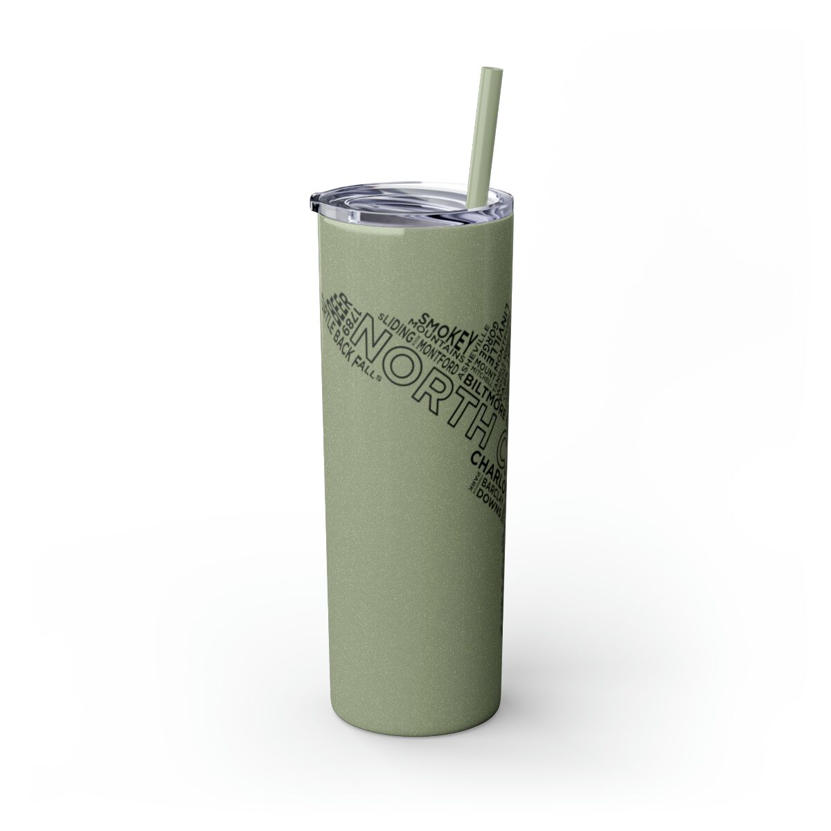 Carolina Blue Skies - 20oz Stainless Steel Iced Coffee Tumbler with Straw | Insulated Travel Cup, Hot & Cold Beverages - AboveAverageCoffee.com (State & Local Pride Collection) - Image 84