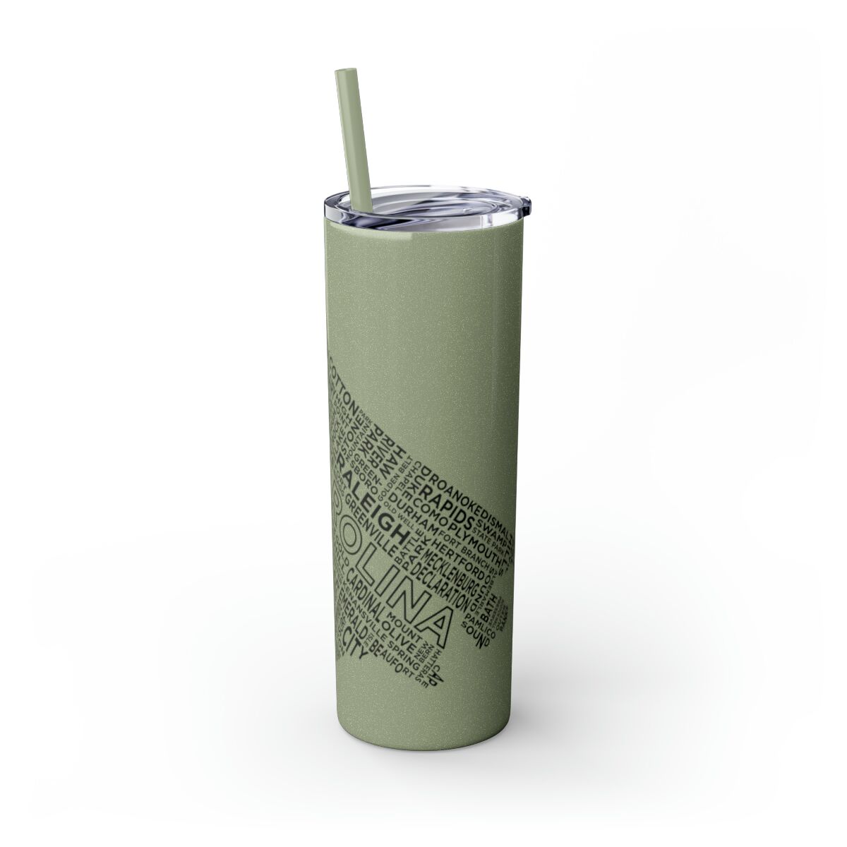 Carolina Blue Skies - 20oz Stainless Steel Iced Coffee Tumbler with Straw | Insulated Travel Cup, Hot & Cold Beverages - AboveAverageCoffee.com (State & Local Pride Collection) - Image 86