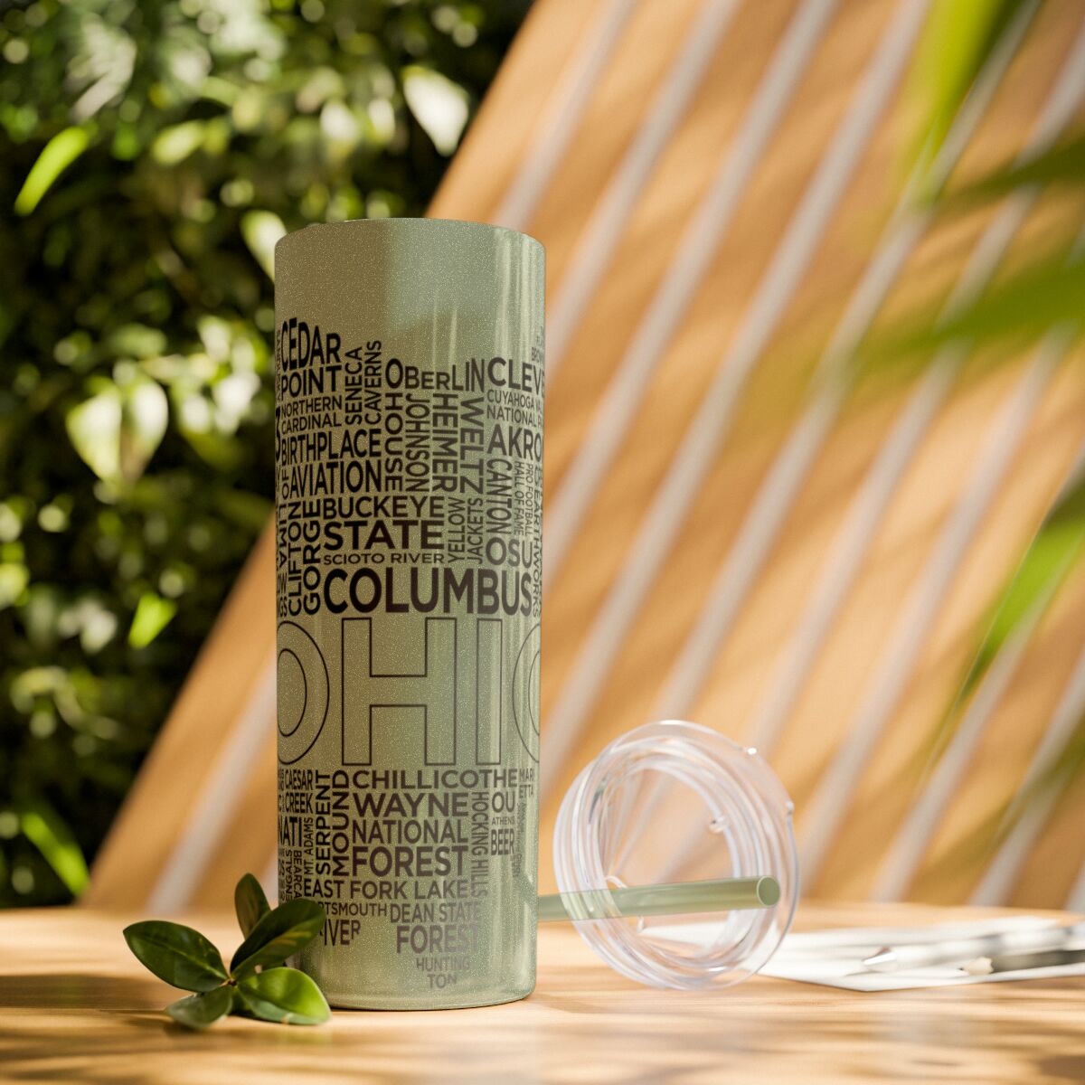 Ohio Spirit - 20oz Stainless Steel Iced Coffee Tumbler with Straw | Insulated Travel Cup, Hot & Cold Beverages - AboveAverageCoffee.com (State & Local Pride Collection) - Image 90