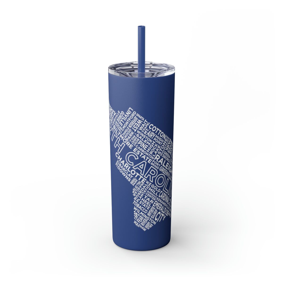 Carolina Blue Skies - 20oz Stainless Steel Iced Coffee Tumbler with Straw | Insulated Travel Cup, Hot & Cold Beverages - AboveAverageCoffee.com (State & Local Pride Collection) - Image 101