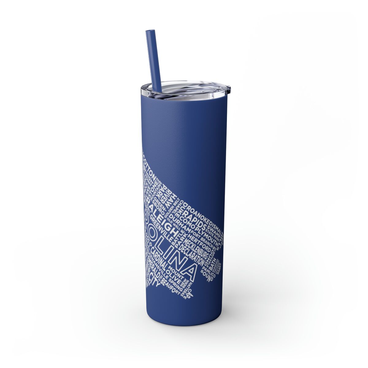 Carolina Blue Skies - 20oz Stainless Steel Iced Coffee Tumbler with Straw | Insulated Travel Cup, Hot & Cold Beverages - AboveAverageCoffee.com (State & Local Pride Collection) - Image 104